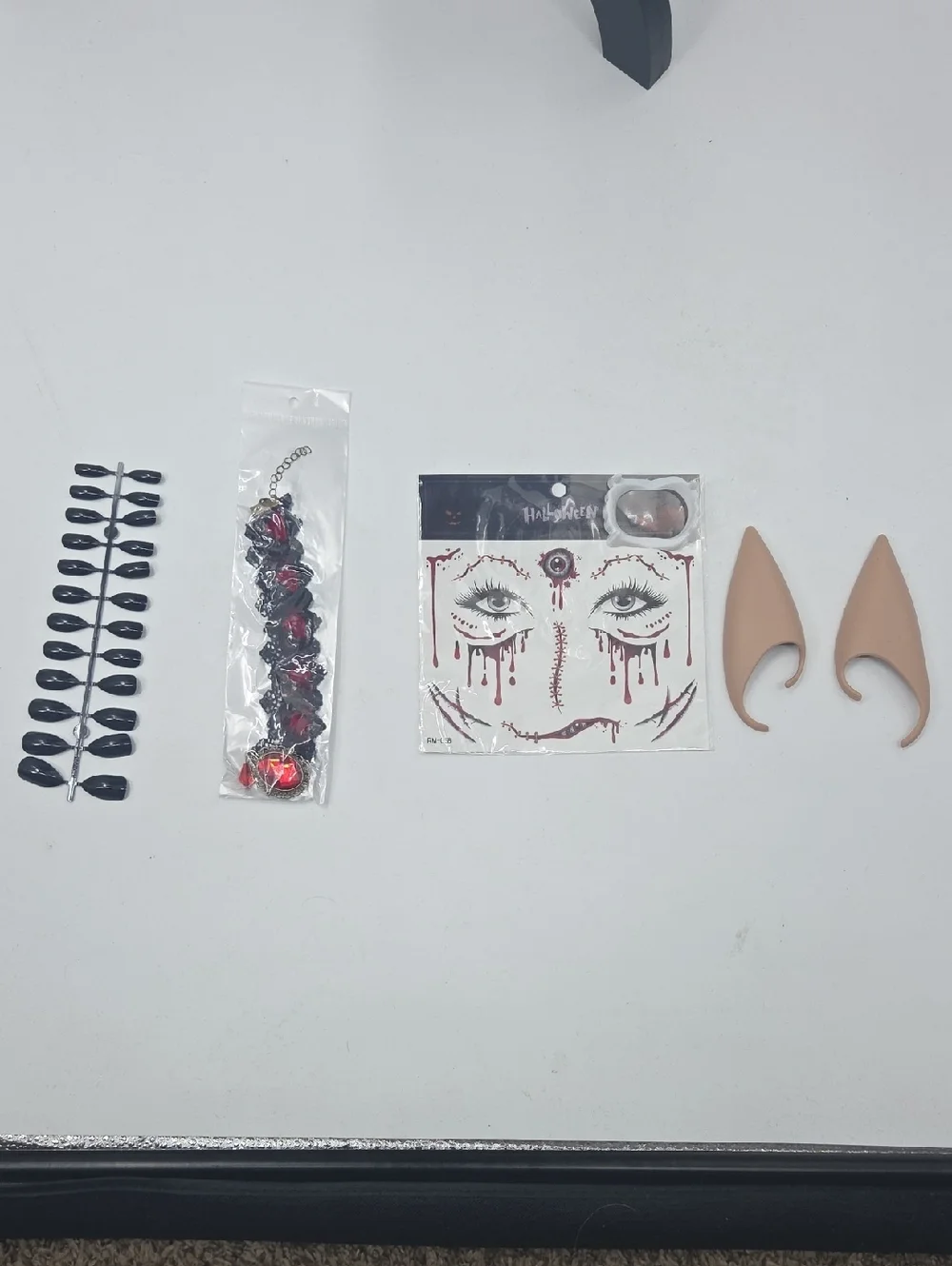 Vampire Pricess Black and Red Costume With Accessories. New In Box! Size 8/10